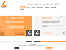 Tablet Screenshot of lafrentz.pl